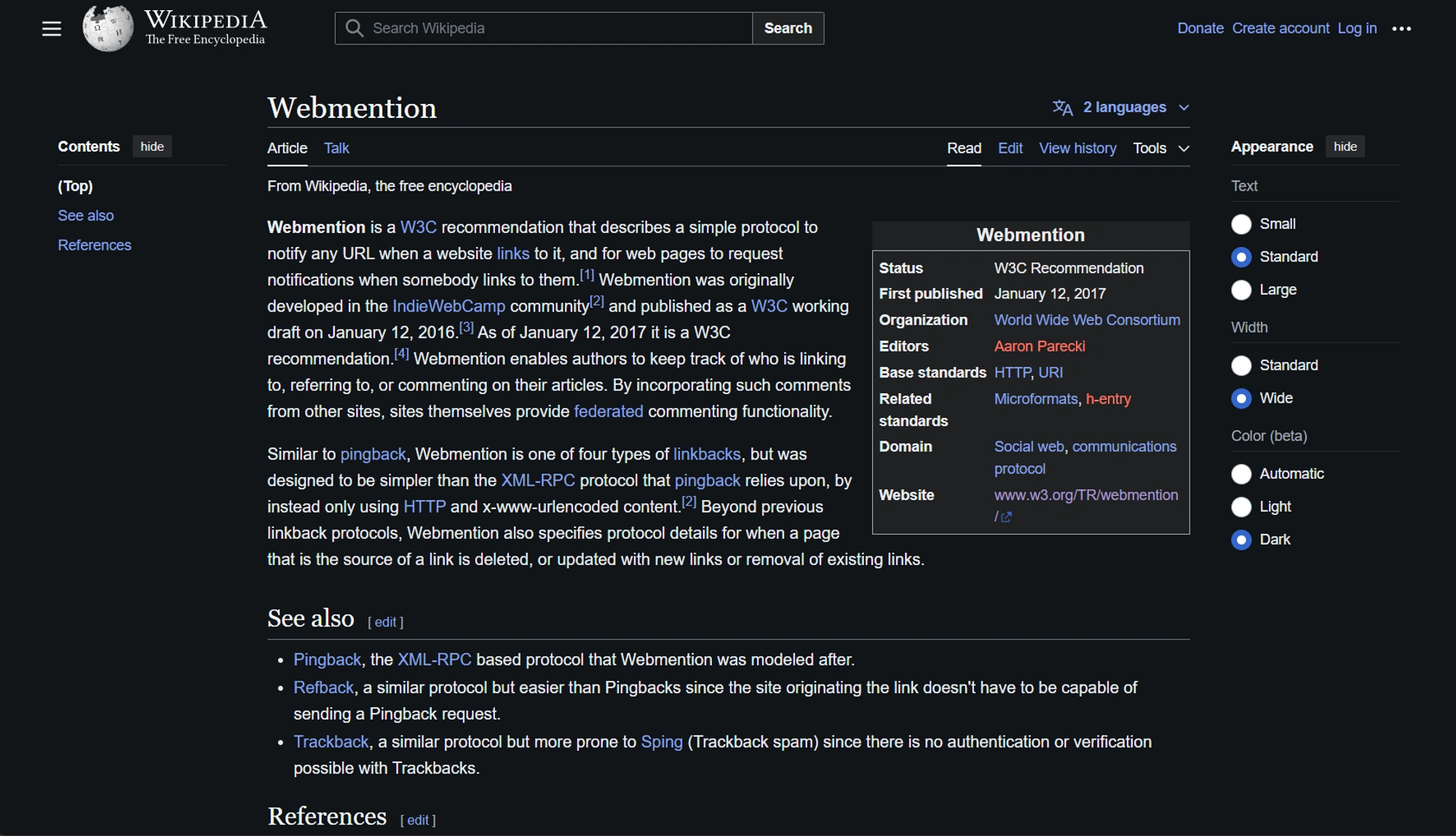 webmentions
