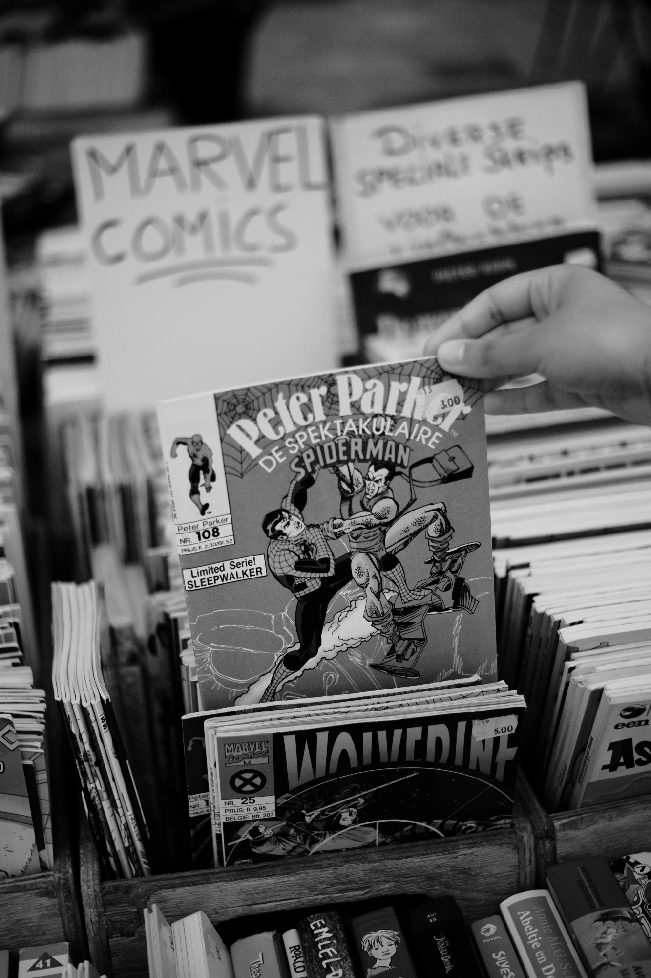 2024-05-25 - xt35 - bw - NL - Dutch Spiderman comic