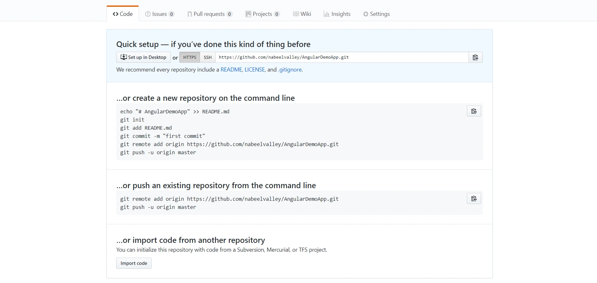 Push App to GitHub