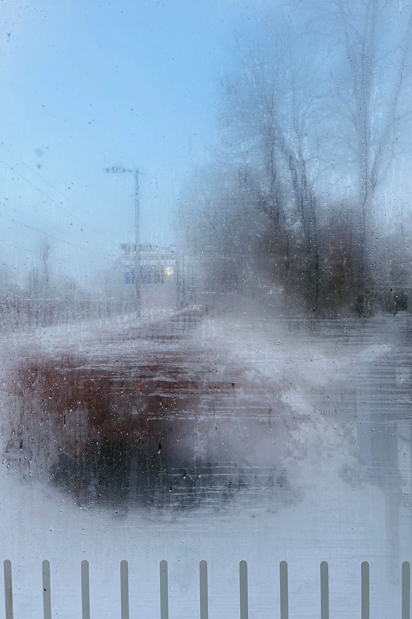 Frosted glass.J